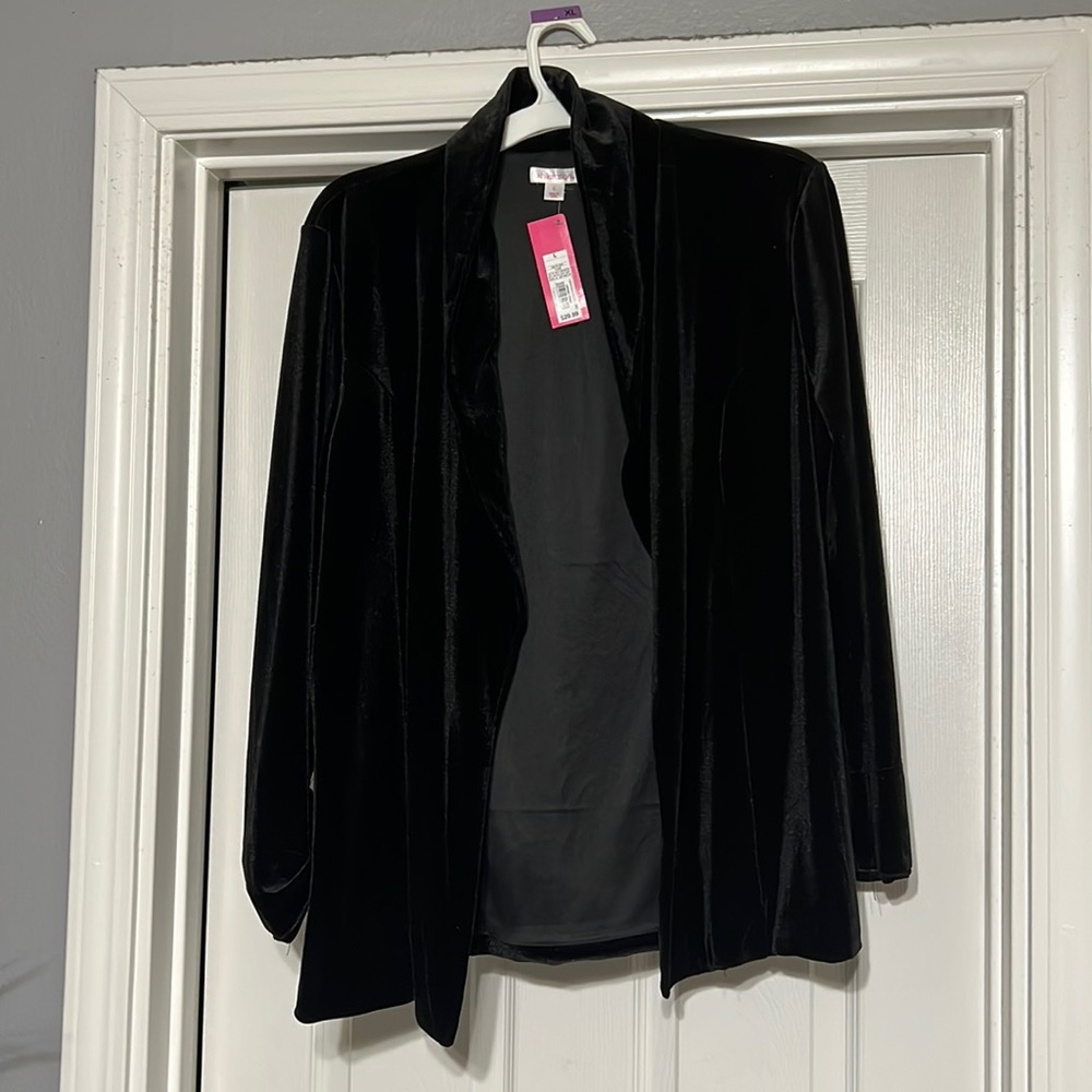 Xhilaration velvet blazer
